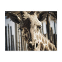 Giraffe postcards