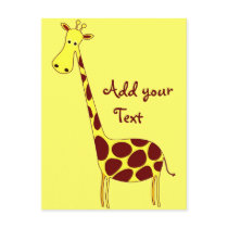 Giraffe Postcards