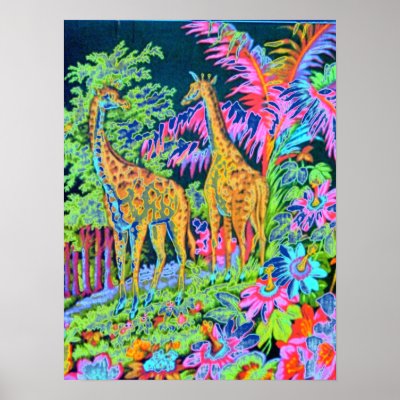 Giraffe Poster posters
