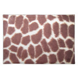Giraffe Print Place Mats Giraffe Print Place Mats