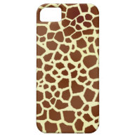 Giraffe Print iPhone 5 cover