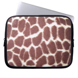 Giraffe Print Laptop Sleeve electronicsbag