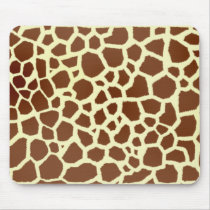 Giraffe Print Mousepad