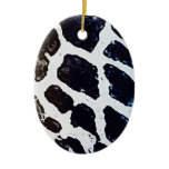 Giraffe Print Ornament