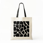 Giraffe Print Pattern. Animal Print Design, Black bags