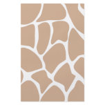 Giraffe Print Pattern in Beige. flyers