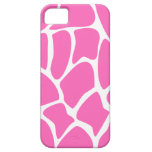 Giraffe Print Pattern in Bright Pink. iPhone 5 Covers