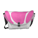 Giraffe Print Pattern in Bright Pink. Courier Bag