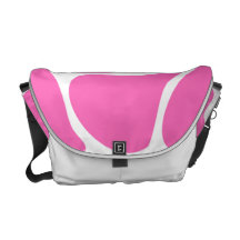 Giraffe Print Pattern in Bright Pink. Courier Bag