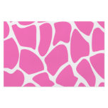 Giraffe Print Pattern in Bright Pink. flyers