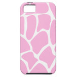 Giraffe Print Pattern in Candy Pink. iPhone 5 Cover