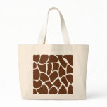 Giraffe Print Pattern in Dark Brown. bags