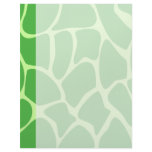 Giraffe Print Pattern in Jungle Green. Custom Letterhead