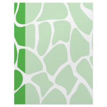 Giraffe Print Pattern in Jungle Green. Letterhead Design