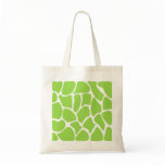 Giraffe Print Pattern in Lime Green. bags