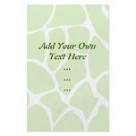 Giraffe Print Pattern in Lime Green. flyers