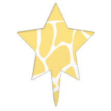 Giraffe Print Star