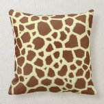 Giraffe Print Pillow