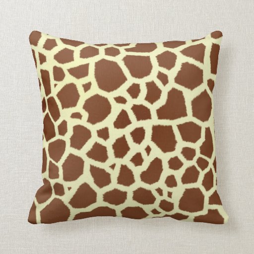 giraffe floor pillow