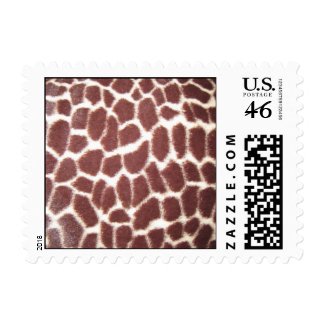 Giraffe Print Postage stamp