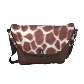Giraffe Print rickshawmessengerbag