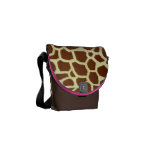 Giraffe Print Rickshaw Mini Messenger Bag