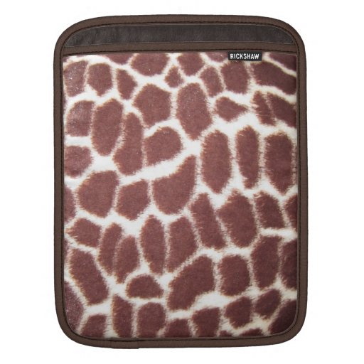 Giraffe Print Sleeves For iPads