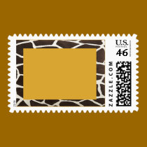 Giraffe Print Stamp stamps