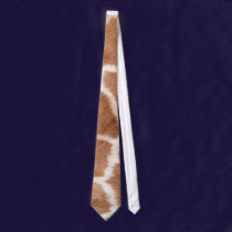 Giraffe Print Tie ties
