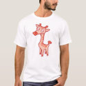 Giraffe - Red t-shirts