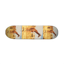Giraffe Skateboard by patcallum Giraffe Skateboard
