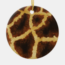 Giraffe Skin Ornament