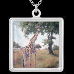 Giraffe STANDING TALL Necklace necklaces