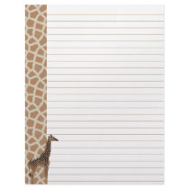 Giraffe Stationary Letterhead Design