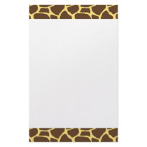 Giraffe Custom Stationery