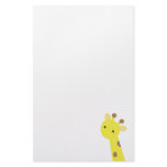 Giraffe Personalized Stationery