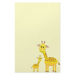 Giraffe Custom Stationery