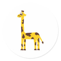 Giraffe stickers by Thinkdifferent Giraffe stickers