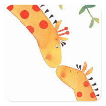 giraffe sticker stickers