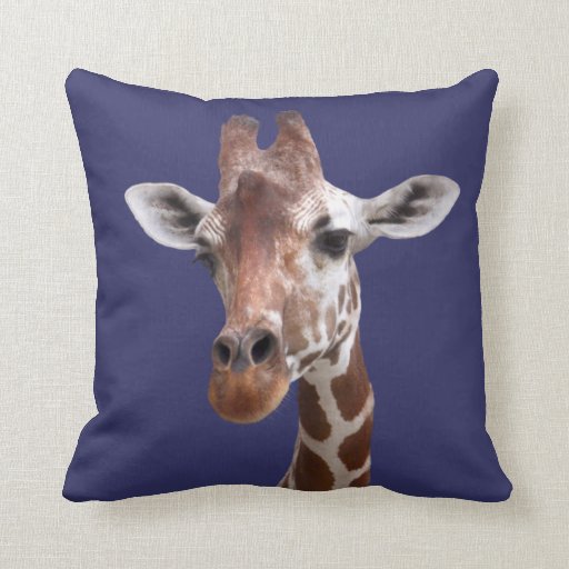 big giraffe pillow