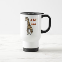 Giraffe Travel Mug by ZachBear Giraffe Travel Mug