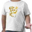 Giraffe! t-shirts by lilsquirttees Giraffe! t-shirts