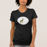 Giraffe with long neck asking "Deep Throat?" Tee Shirt Giraffe with long neck asking "Deep Throat?" Tee Shirt