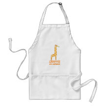 Giraffes are Awesome Aprons