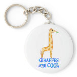 Giraffes are COOL Keychain