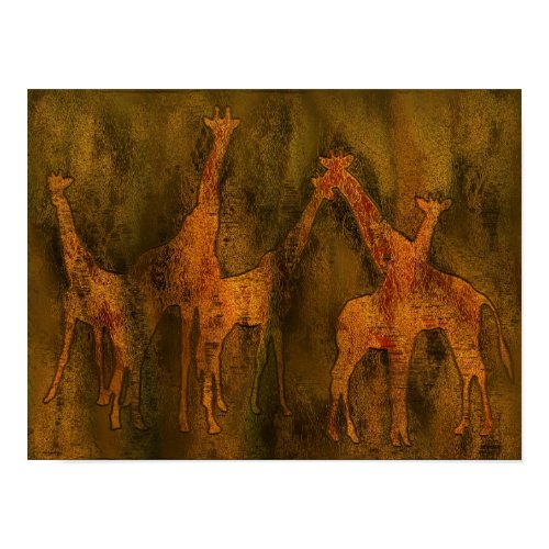 Giraffes Art Mural print