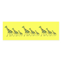Giraffes Bookmark business cards