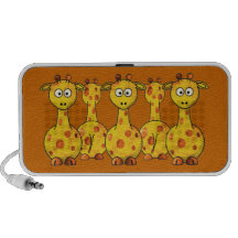 GIRAFFES Doodle Speaker