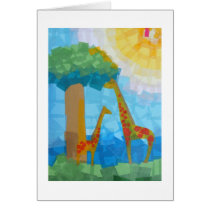 Giraffes cards