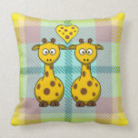 Giraffes in Love American MoJo Pillow pillows